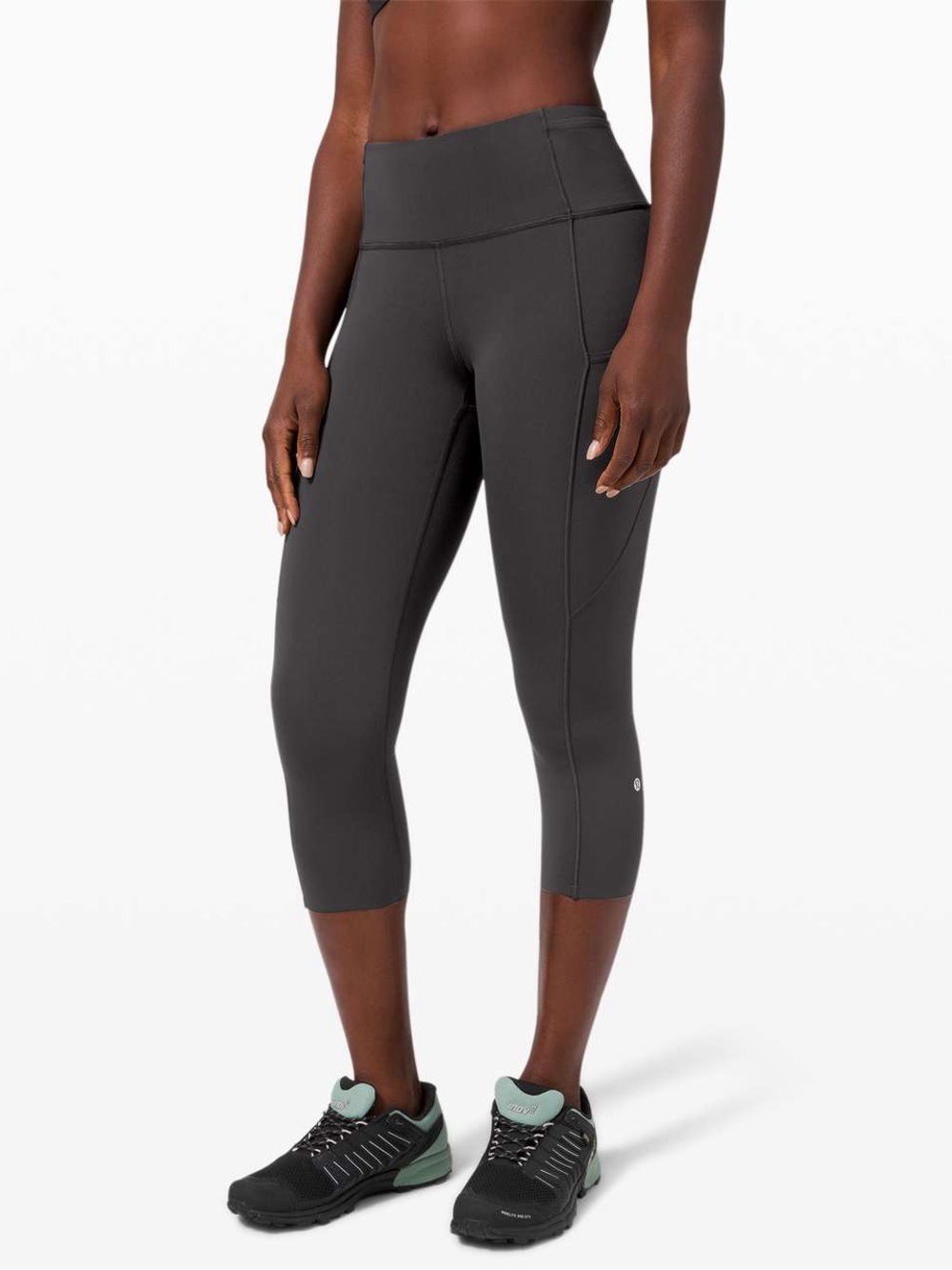 Lululemon Fast and Free Crop II 19" Size 4